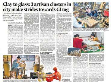 Clay to Glass: 3 Artisan Clusters in city make strides towards GI Tag